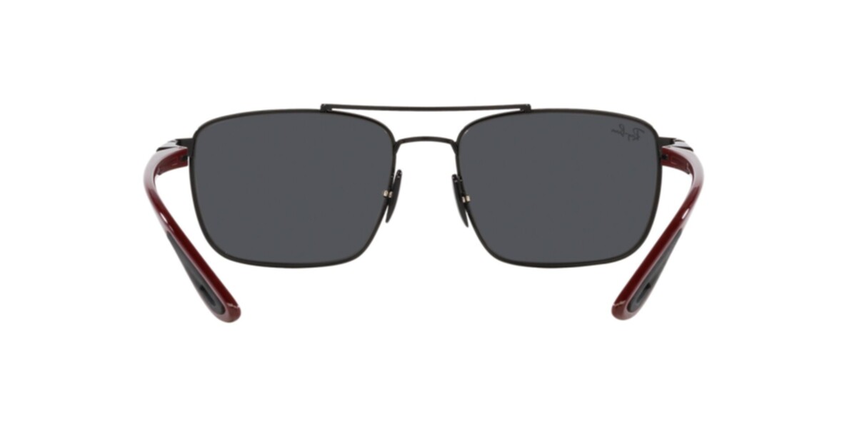 Ray-Ban Sunglasses | Black Sunglasses ( 0RB3715M | Square | Black Frame  | Grey Lens )