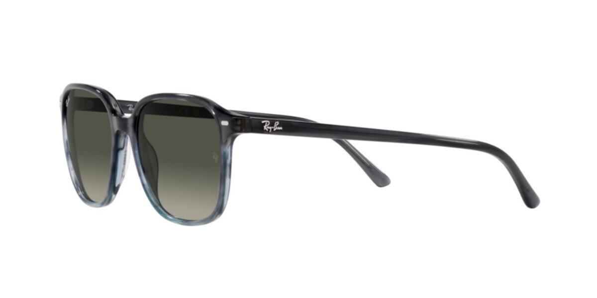 Ray-Ban Sunglasses | Striped Gray Gradient Blue Sunglasses ( 0RB2193 | Square | Grey Frame  | Grey Lens )