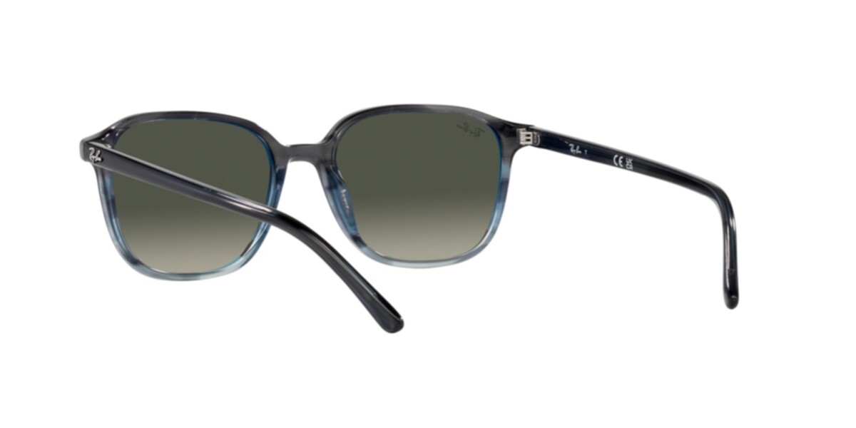 Ray-Ban Sunglasses | Striped Gray Gradient Blue Sunglasses ( 0RB2193 | Square | Grey Frame  | Grey Lens )