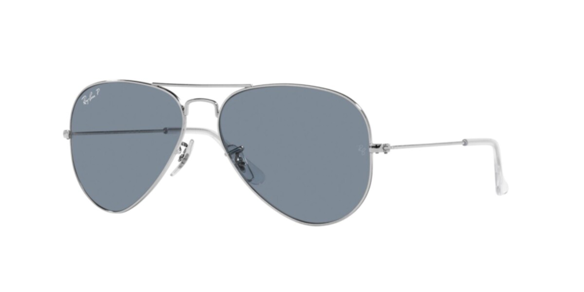 Ray-Ban Sunglasses | Silver Sunglasses ( 0RB3025 | Pilot | Silver Frame  | Blue Lens )