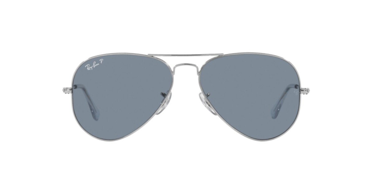 Ray-Ban Sunglasses | Silver Sunglasses ( 0RB3025 | Pilot | Silver Frame  | Blue Lens )