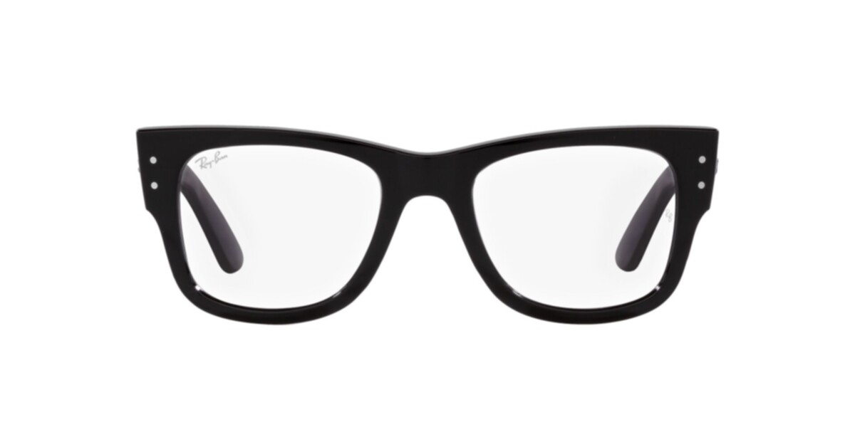 Ray-Ban Frames | Black Frame ( 0RX0840V | Square | Black Frame  | Clear Lens )