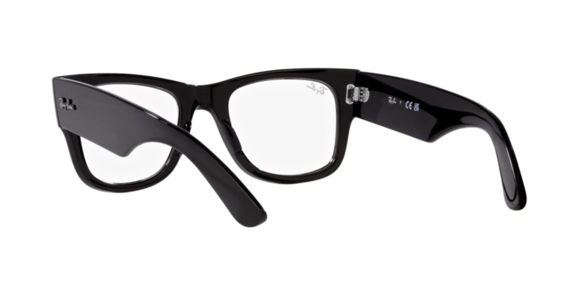 Ray-Ban Frames | Black Frame ( 0RX0840V | Square | Black Frame  | Clear Lens )